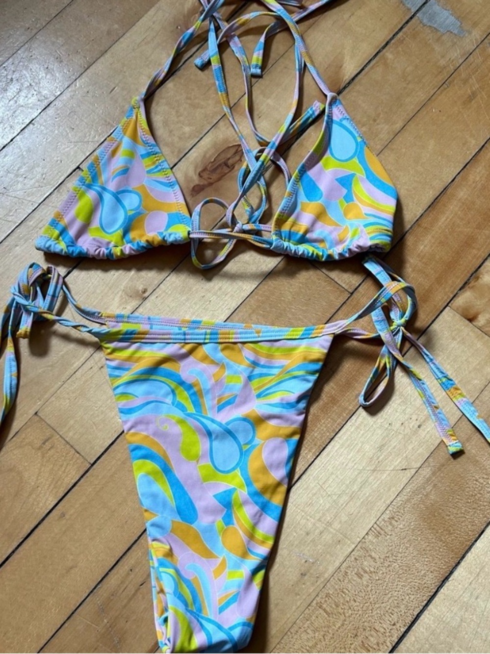 437 Swim Colorful Sanders String 2 pieces Bikini